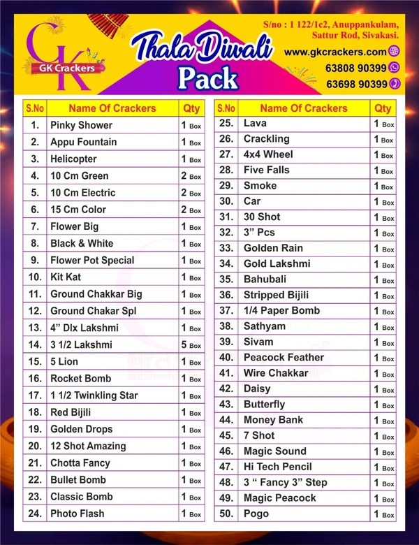 Thala Diwali Pack