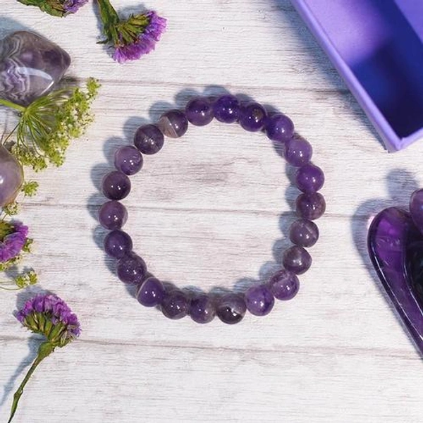 Amethyst Bracelet - Purple, Free