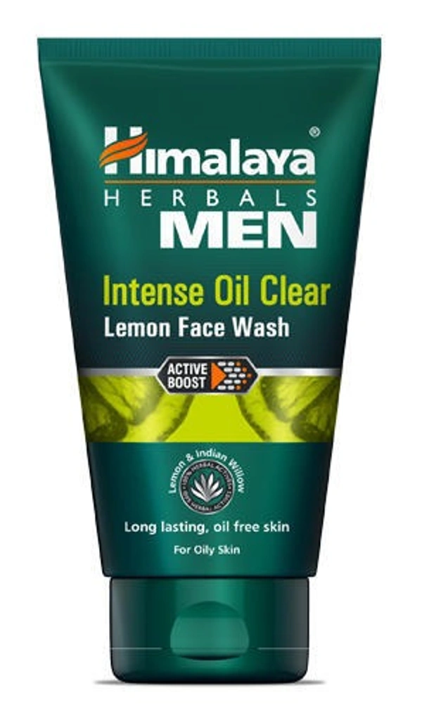 Himalaya Men Intense Oil Cleaner Lemon Facewash - 50ml