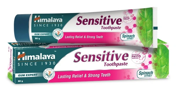 Himalaya Sensitive Toothpaste(Spinach Extract) - 80g