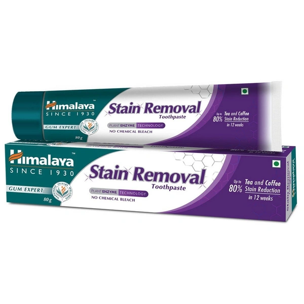 Himalaya Stain Removal Toothpaste - 80g