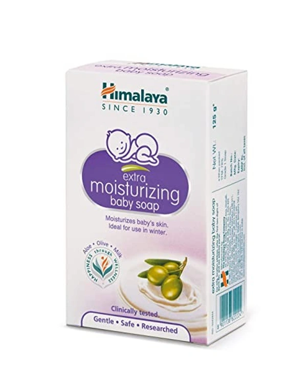 Himalaya extra moisturizing baby soap - 75g