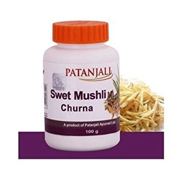 Patanjali Swet Mushli Churna 100g - 100g