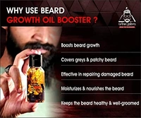 Beard Growth Oil Booster With Natural Herbs 60ml - 60ml