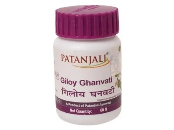 Patanjali Giloy Ghanvati Tablets - 60 Tablets