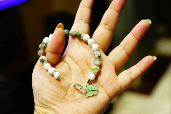 Semi Precious Stone Bracelets  - mixed, 7inches