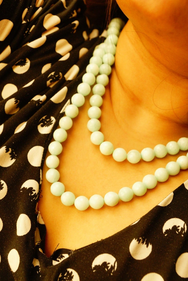Light Blue Jade Stone - light blue 
