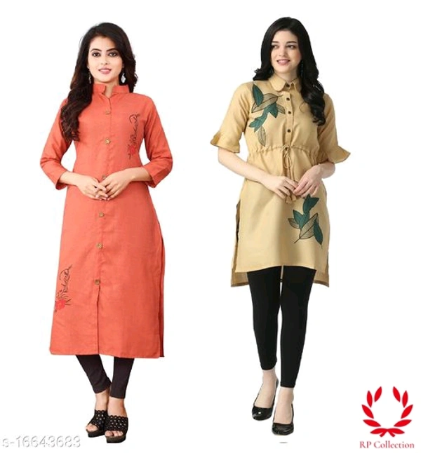 Latest Collection Of Kurtis - Combo Multi colour's Kurtis, M, L, XL, XXL
