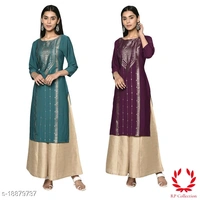 Catalog Name:*Women Crepe Straight Gold Printed Kurtis - Multi colour's Kurtis, S, L, M, XL, XXL