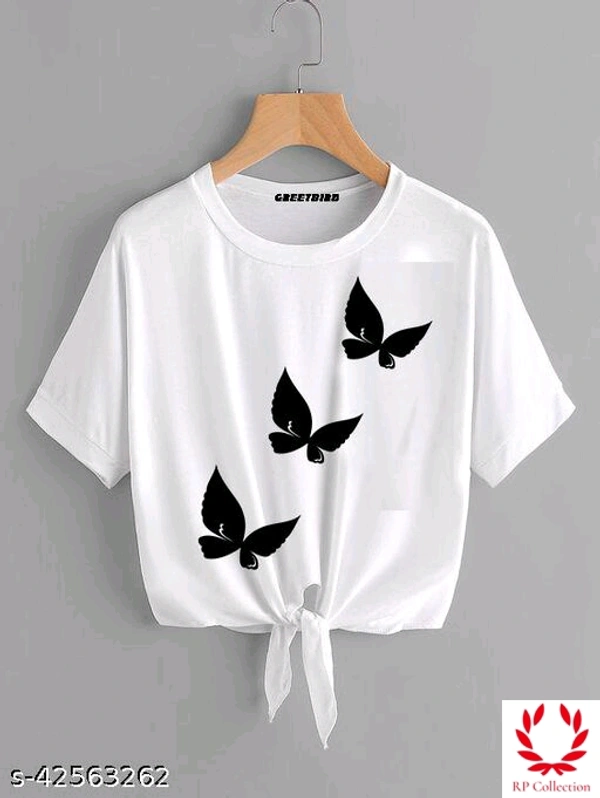 Catalog Name:*Pretty Partywear Women Tshirts* - White, S, L, M, XL 