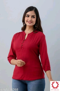 Catalog Name:*Stylish Graceful Women Tops & Tunica - All Colours, S, L, M, XL, XXL
