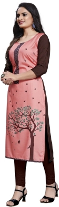 Siya Fashion Women Printed Kruti - Color: Pink, Brown, Size: S, M, L, XL, XXL