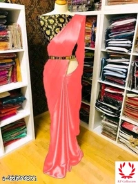 Catalog Name:*Aagyeyi Alluring Sarees* - all Colours, Free size