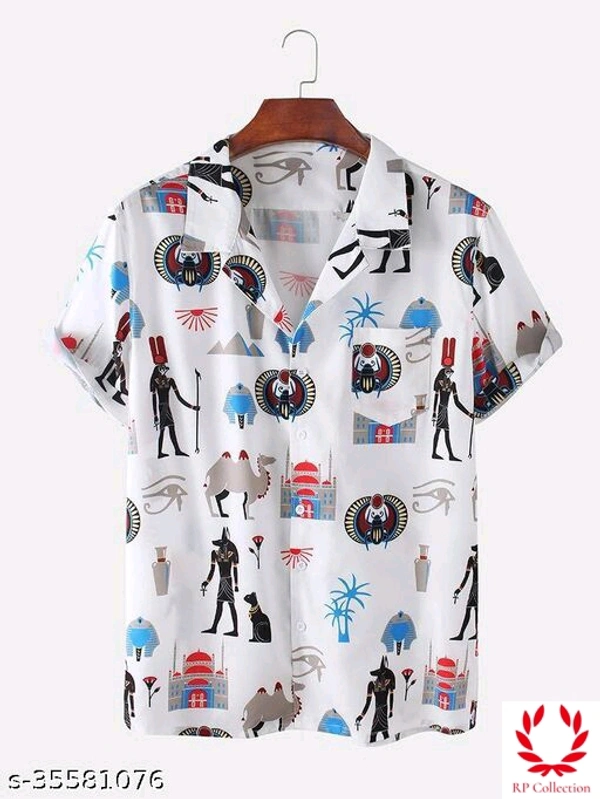 Catalog Name:*Trendy Modern Men Shirt - White colour, S L M XL