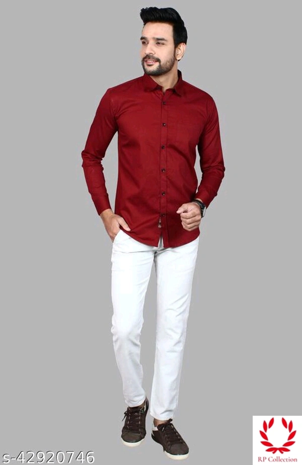 Catalog Name:*Comfy Fashionable Men Shirts - All Colours, S, L, M, XL, XXL