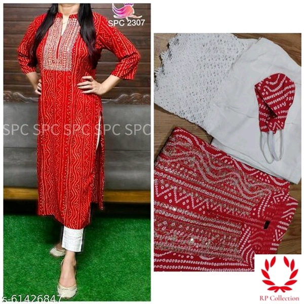 Catalog Name:*Aagyeyi Drishya Women Kurta Sets* - Sizes:M, L, XL, XXL, 4XL, 5XL, 6XL, 7XL, all Colours