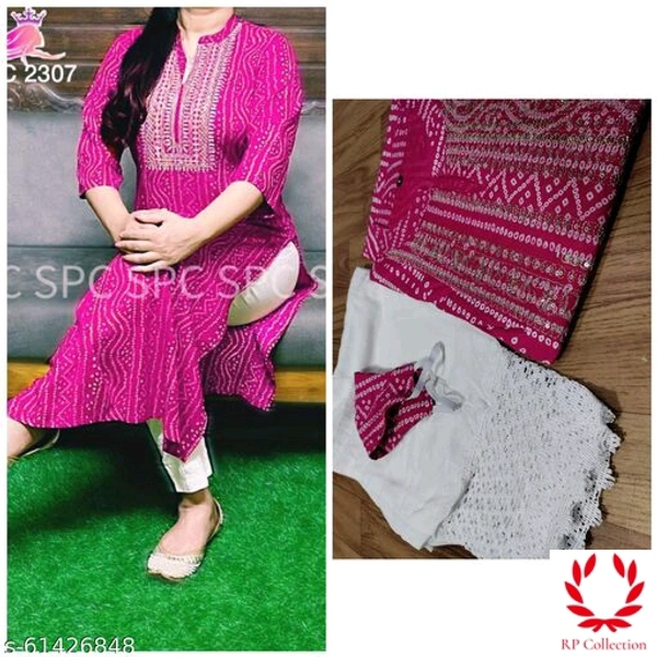 Catalog Name:*Aagyeyi Drishya Women Kurta Sets* - Sizes:M, L, XL, XXL, 4XL, 5XL, 6XL, 7XL, all Colours