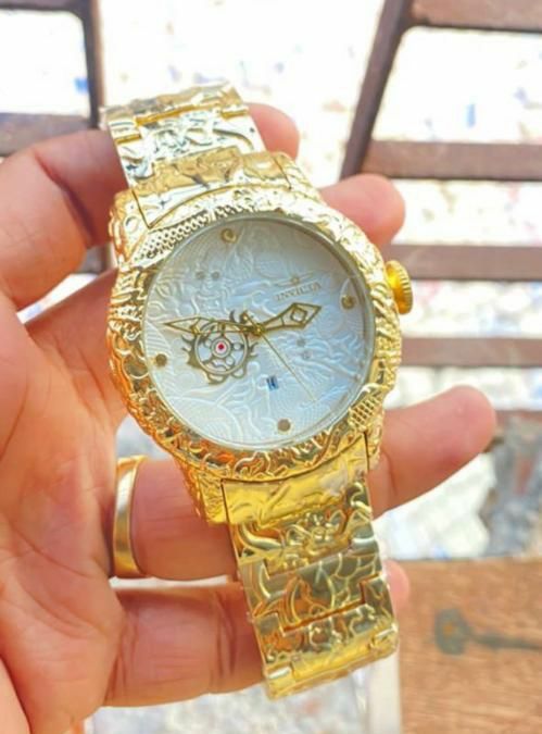 Invicta hot Diamond Dragon Quartz Watch