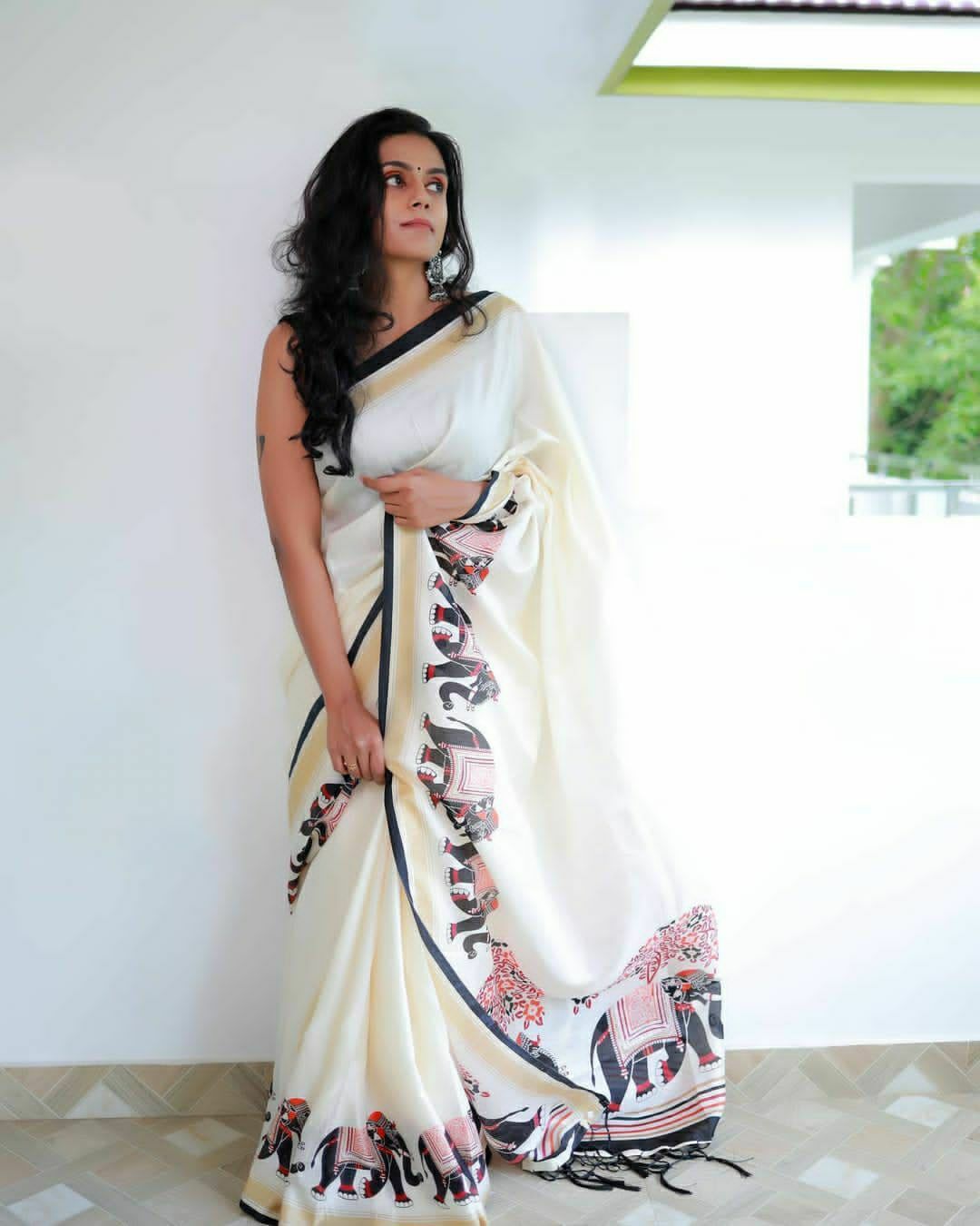 Printed Khadi Silk Saree SOUTH SAREE PF-168 at Rs.195/Piece in surat offer  by Patankar Fab