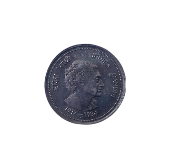 Indra Gandhi 50 Paisa