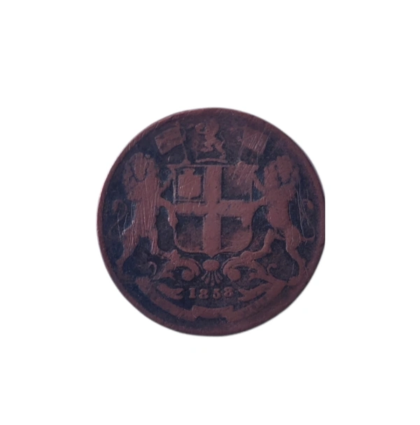One Anna 1858