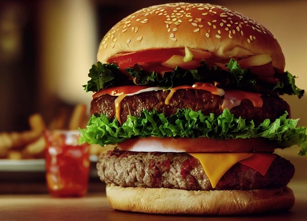 Double Patty Burger VJ-001