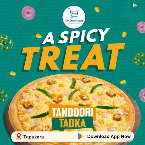 Tandoori Tadka Pizza VJ-001 - Regular