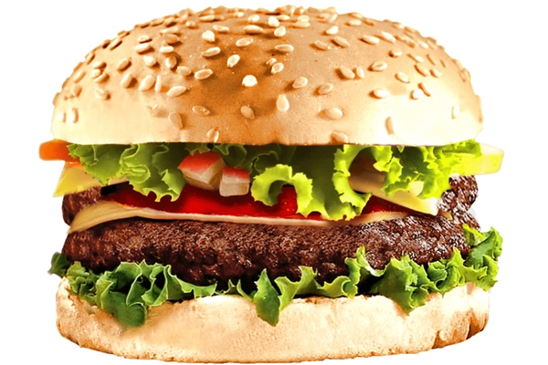 CHICKEN PATTY BURGER