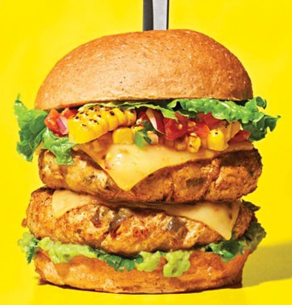 JUMBO CHICKEN PATTY BURGER