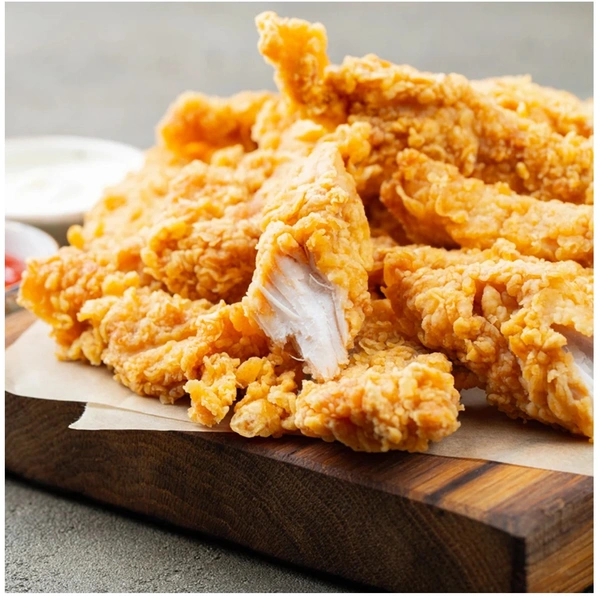 BONELESS STRIPS 12 PCS +  DIP