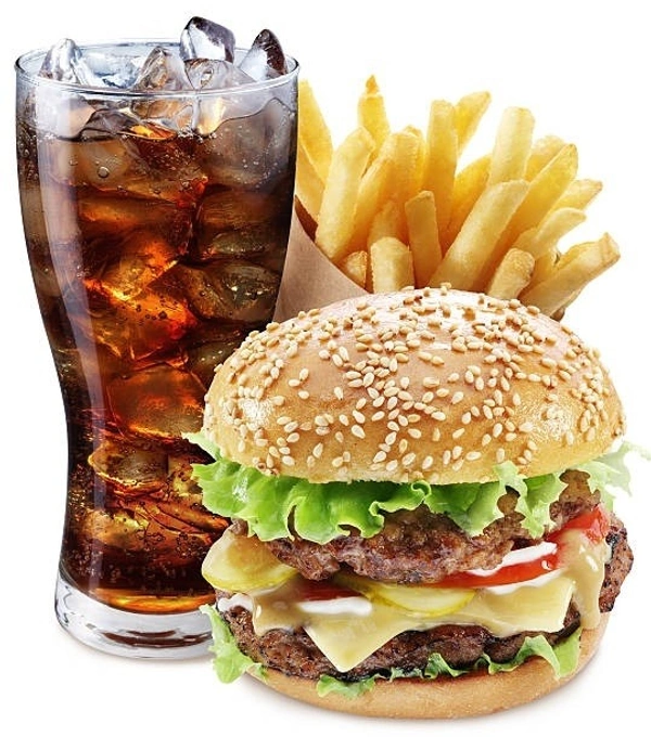 JUMBO CHICKEN BURGER MEAL