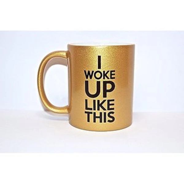 Golden Mug - Golden glossy, 11oz