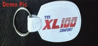 Plastic Key Chains for Distribution - White, 1000