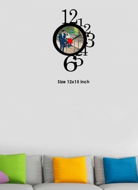 Wooden Wall Clock Frame  - 12x15 inch, 1