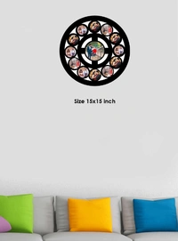 Wooden Wall Clock Frame  - Circular - 15x15 inch, 13