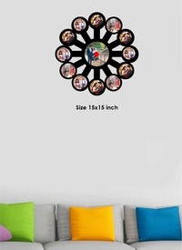 Wooden Wall Clock Frame - Elite - 15x15 Inch, 13