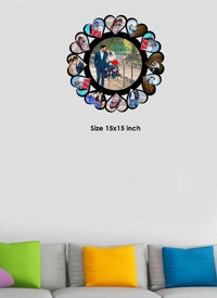 Wooden Wall Clock Frame- Popular - 15x15 inch, 13