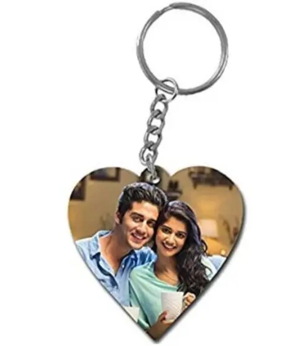 HRS Heart Wooden Keychain - Heart
