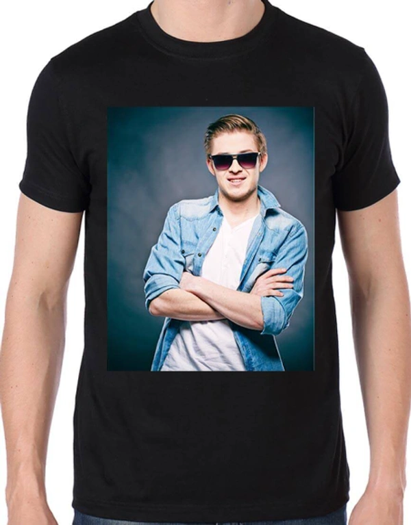 Black Photo T-shirt - S, BLACK, 1