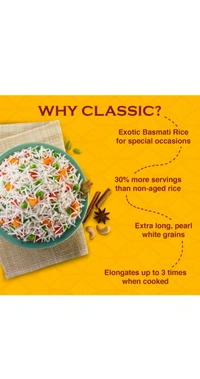 INDIA GATE CLASSIC BASMATI RICE - 1 Kg