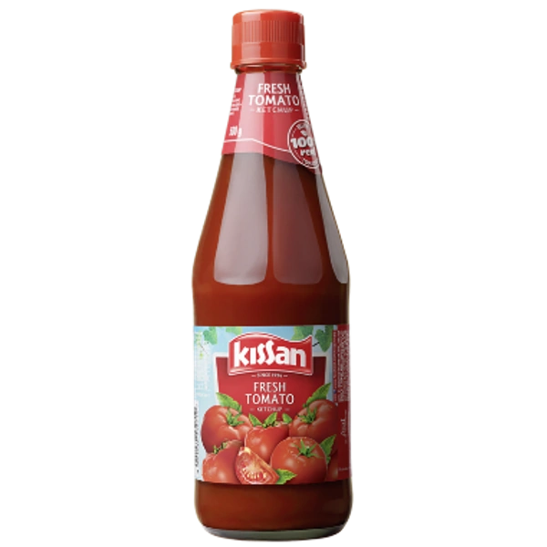 Kisan Fresh Tomato Ketchup  - 500 Gram