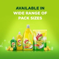 Vim Lemon Concentrated Dishwash  - 140 Ml