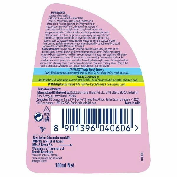 Vanish Oxi Action  - 180ml