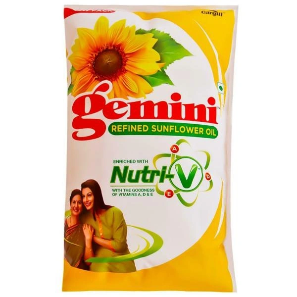 Gemini Refined Sunflower Oil - 1 Lr