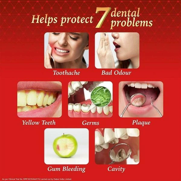 Dabur Red Eco Friendly Toothpaste - Piece 1, 500 gm