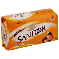 Santoor Sandal Soap  - 1, 100 Gm