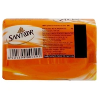 Santoor Sandal Soap  - 1, 100 Gm