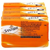 Santoor Sandal Soap  - 1, 125 Gm
