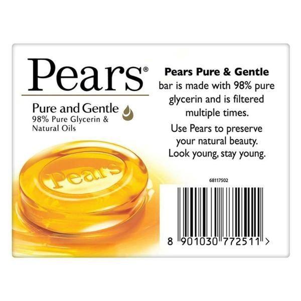 Pears Pure & Gentle Soap - 75 Gm