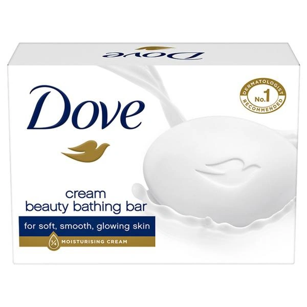 Dove Cream Beauty Bathing Bar 100 g - 100 Gm